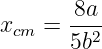        8a
xcm = --2
      5b

