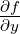 ∂∂fy