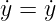 ˙y = y˙
