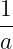 1
--
a