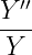 Y′′
---
Y