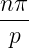 n-π
 p