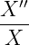  ′′
X---
X
