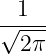-1---
√ 2π