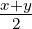 x+2y-