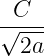 √C---
  2a