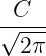 √C---
  2π