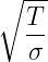 ∘  ---
   T-
   σ