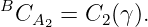 BCA   =  C2(γ).
     2
