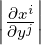 |   |
||∂∂xyij||
