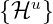    u
{ℋ  }
