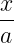 x-
a
