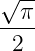 √ --
--π-
 2