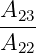A23-
A22