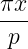πx-
p