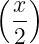 (  )
  x-
  2