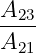 A23-
A
 21