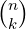 (n)
 k
