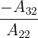 −-A32-
 A
   22