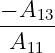 −-A13-
 A11
