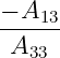 −-A13-
 A
   33