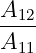 A12
----
A11