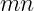 mn  