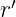 r′ 